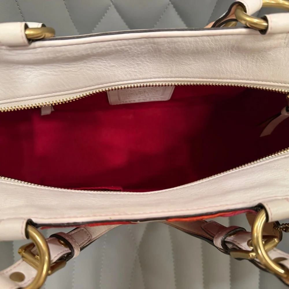 Limited Edition COACH Poppy For Peace Gallery Tote - Picture 7 of 9